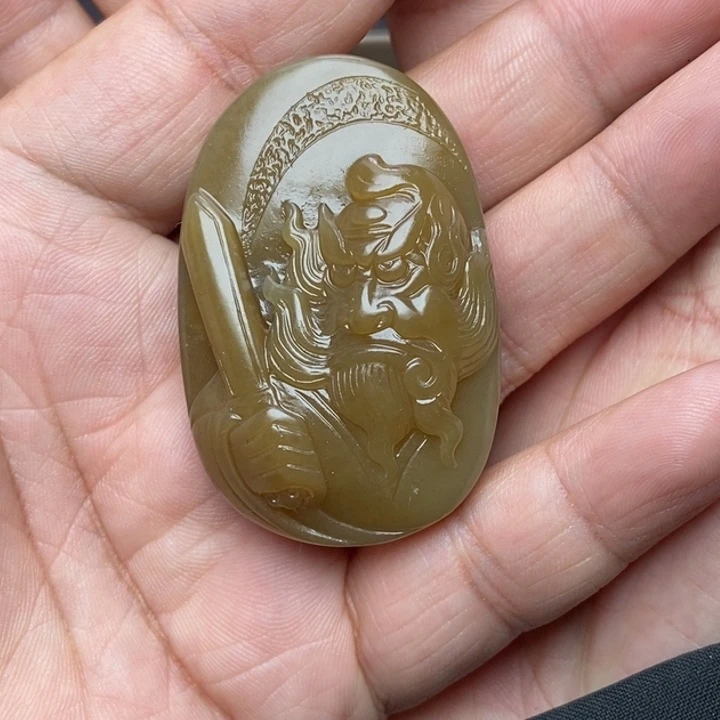 吊坠(不含链)未镶嵌和田玉