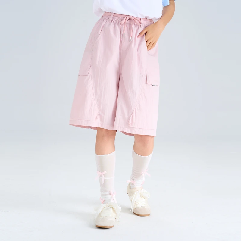 多多一上女大童25夏休闲短裤（150-180）2263A05X