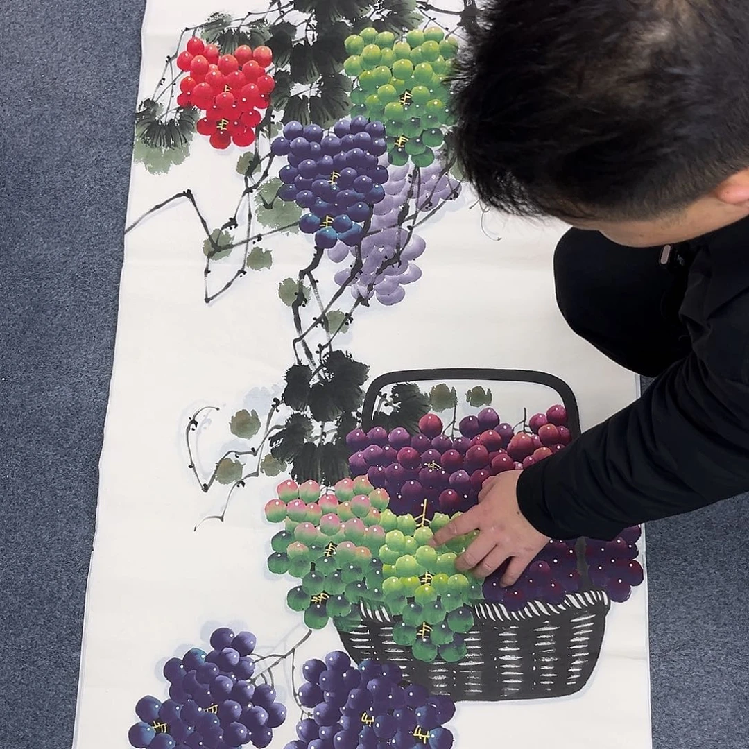 国画宣纸国画作品纯手绘