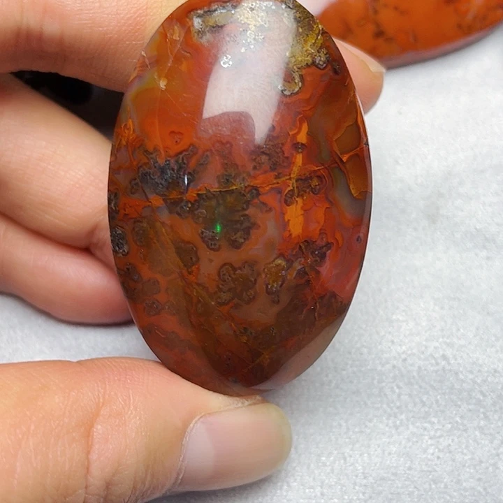 玛瑙/玉髓未镶嵌宣化战国红玛瑙