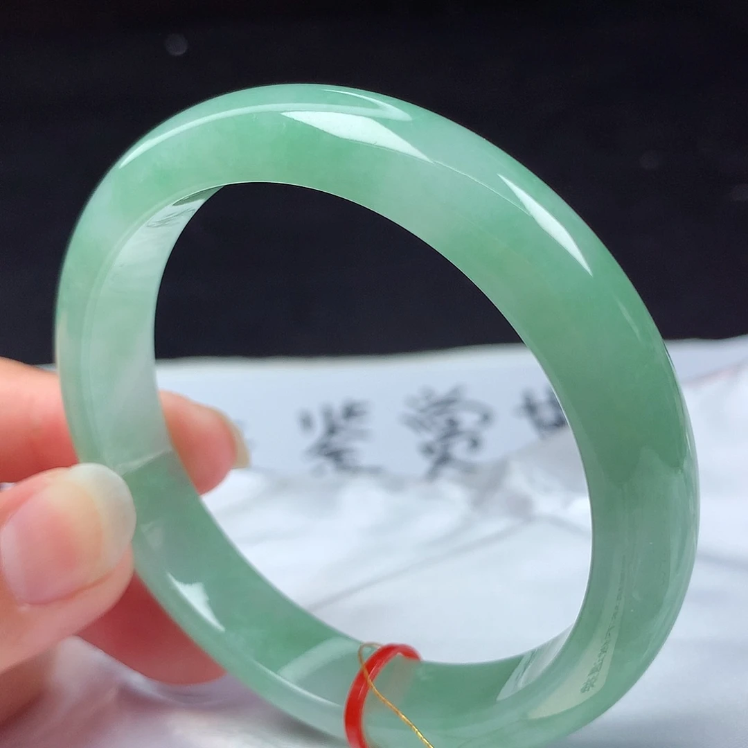 未镶嵌手镯翡翠57圈m112824