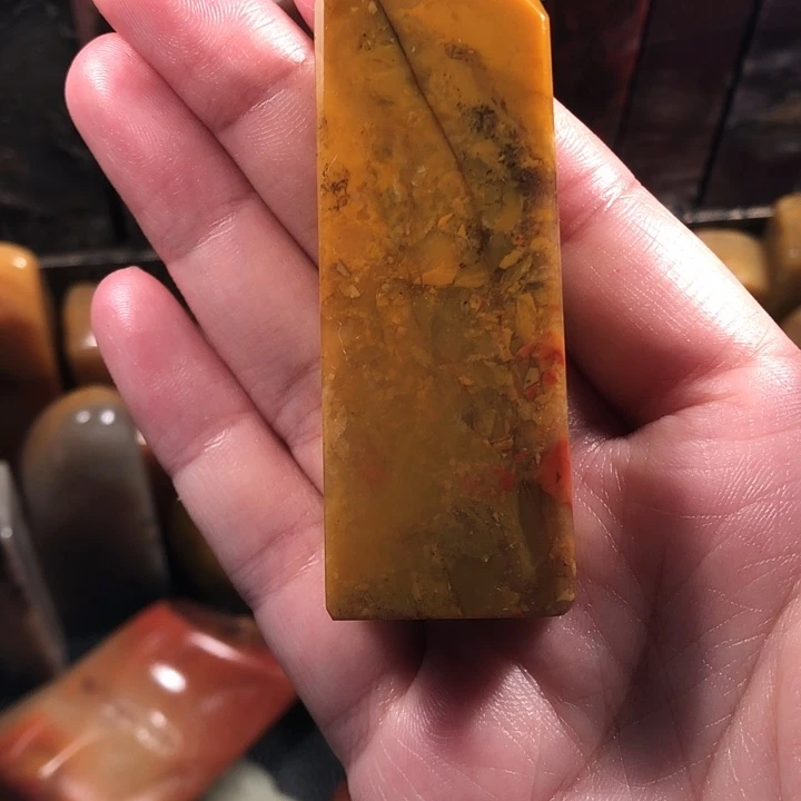 钱***生昌化石昌化巧石印章