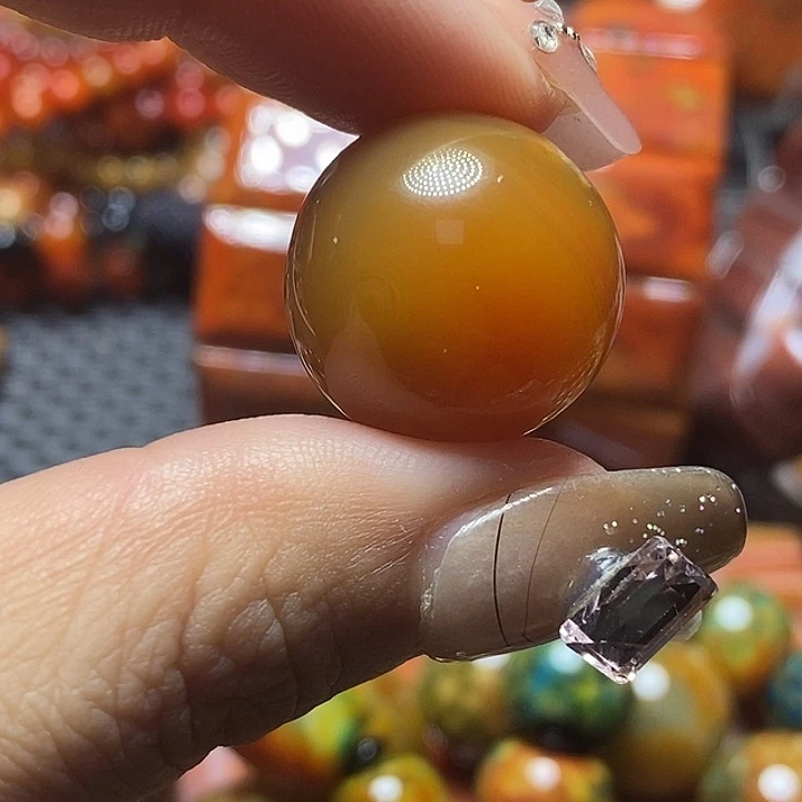 叶***哥玛瑙/玉髓未镶嵌颈饰