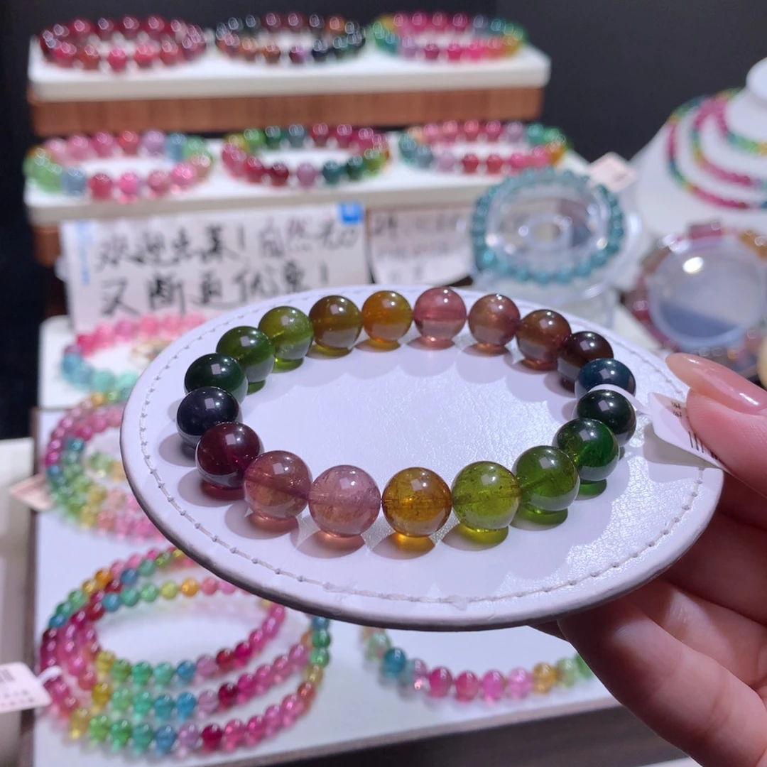 未镶嵌手链碧玺碧玺