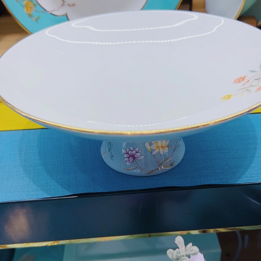 陶瓷牵月亮时光果盘