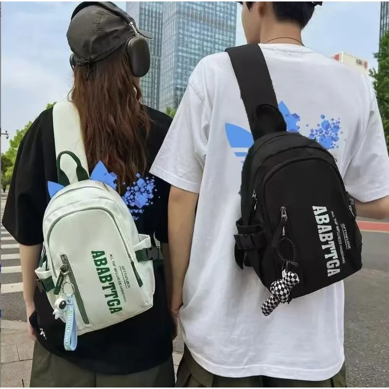 【商场同款】夏季时尚情侣装宽松圆领短袖T恤ins百搭休闲潮流半袖