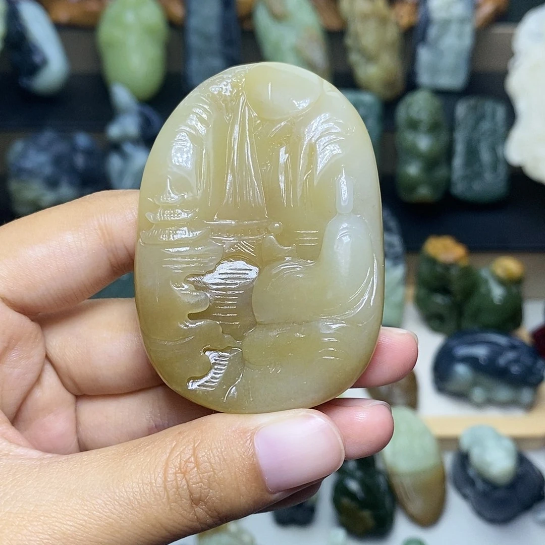 【闪购商品】颈饰未镶嵌和田玉
