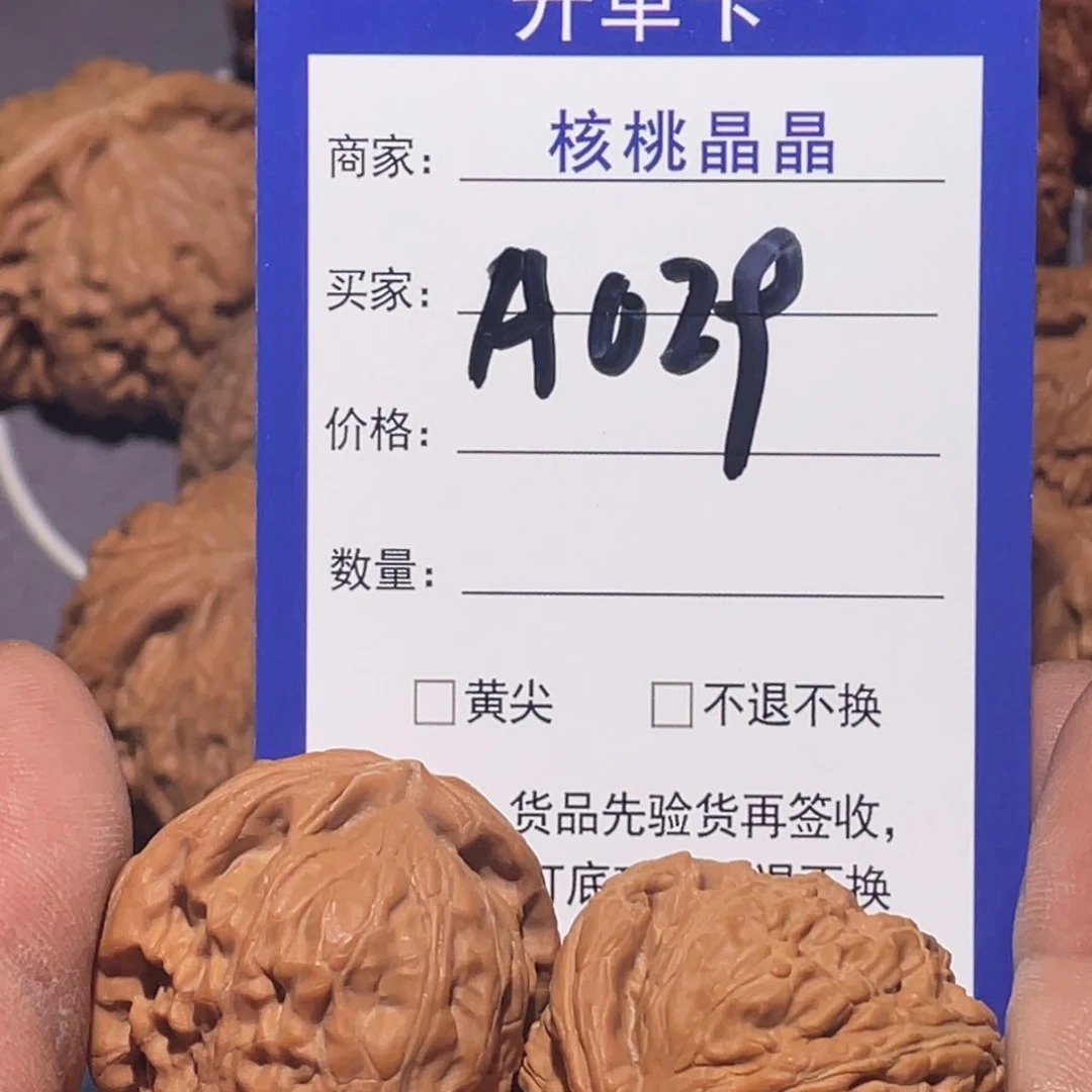 文玩核桃把件陪*文玩核桃白狮子a029