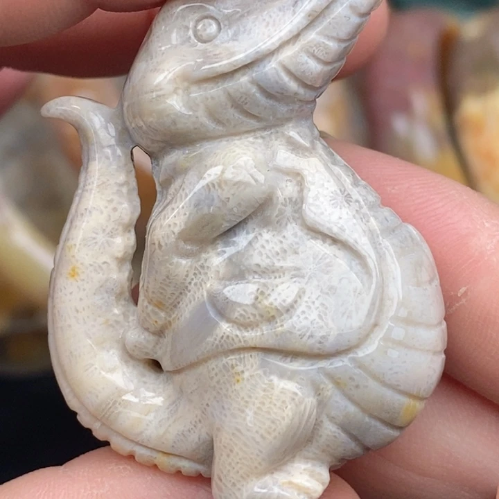 硅化玉未镶嵌项圈