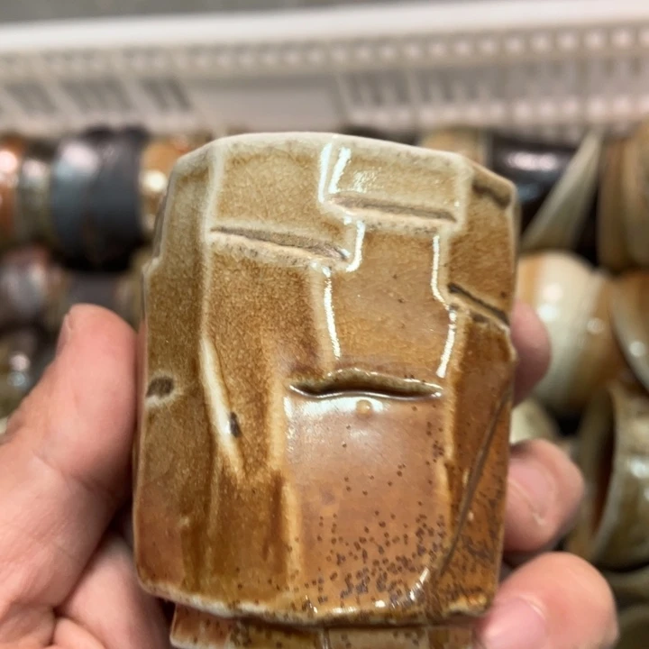 柴烧茶具宝瓶大放漏