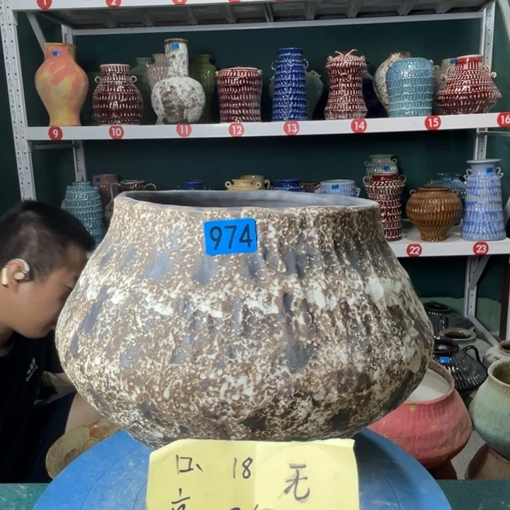 景德镇陶瓷花盆花器974