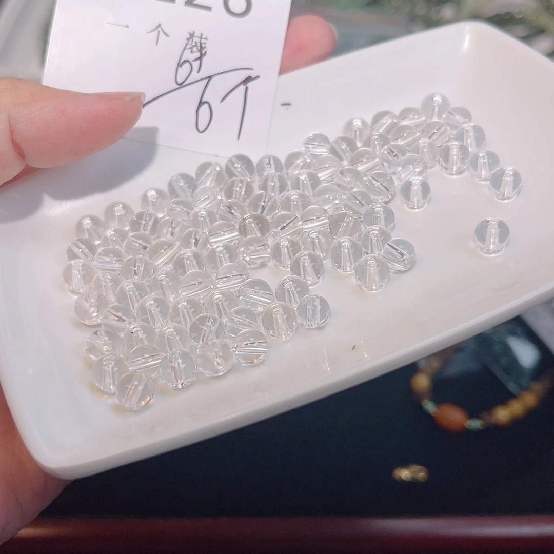 未镶嵌水晶珠宝半成品126 。