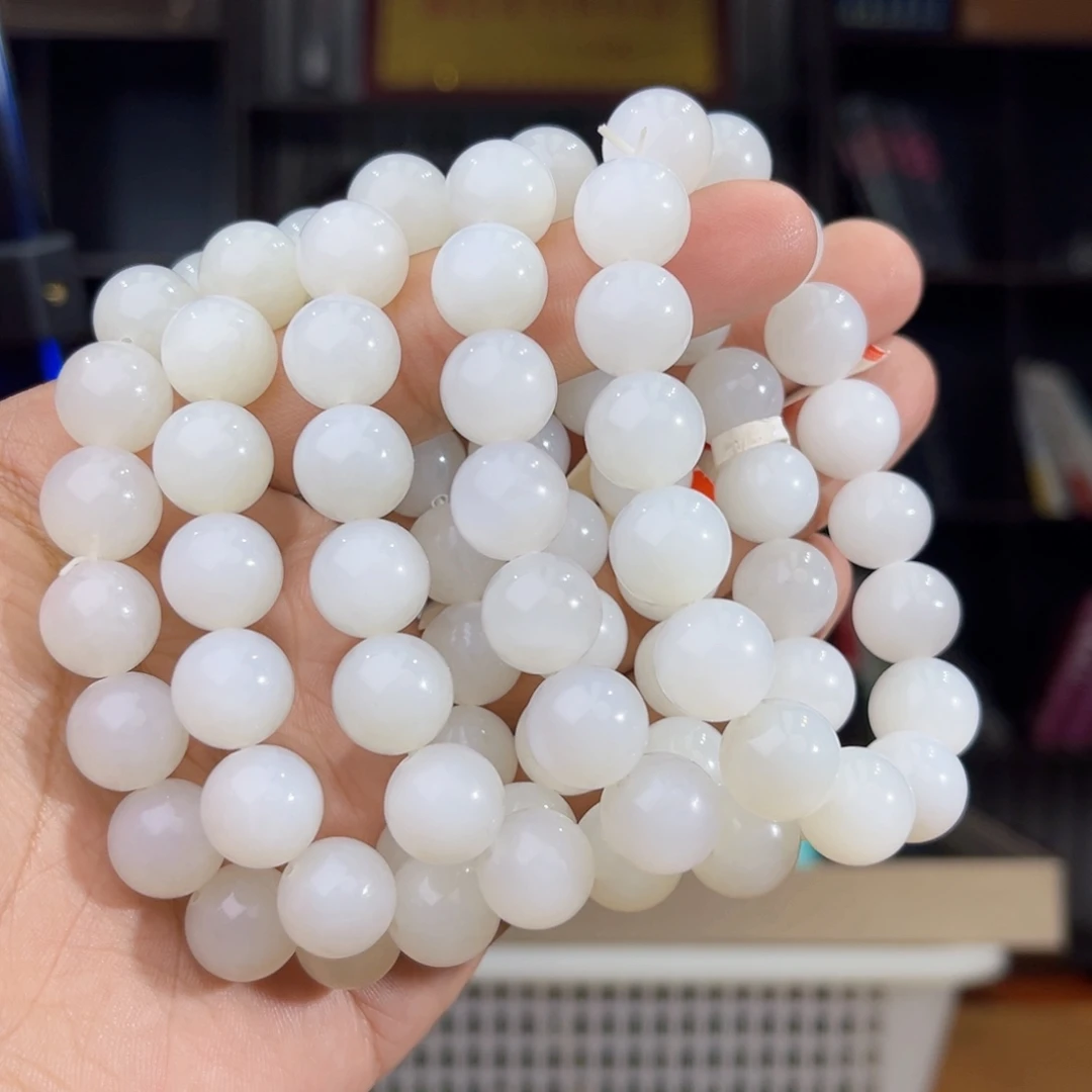 未镶嵌手串和田玉纯天然13年新疆且末天泰卡12多样性发其一