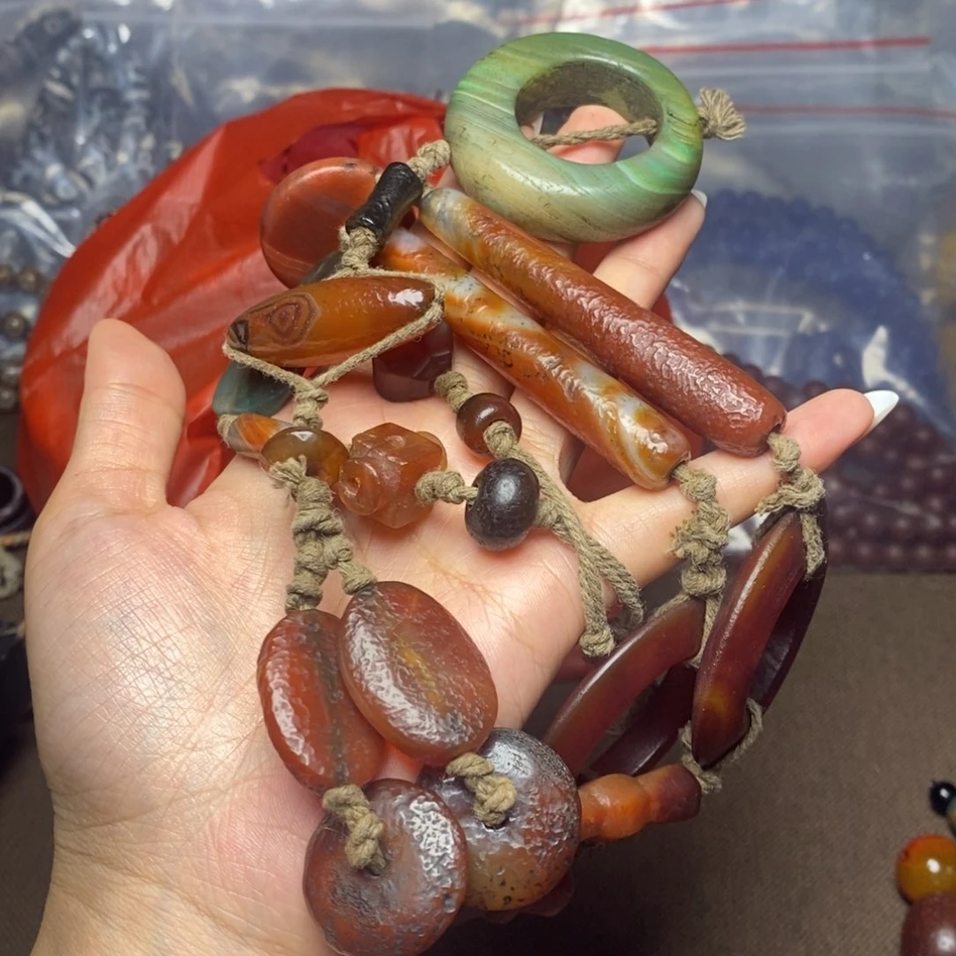 玛瑙/玉髓未镶嵌颈饰