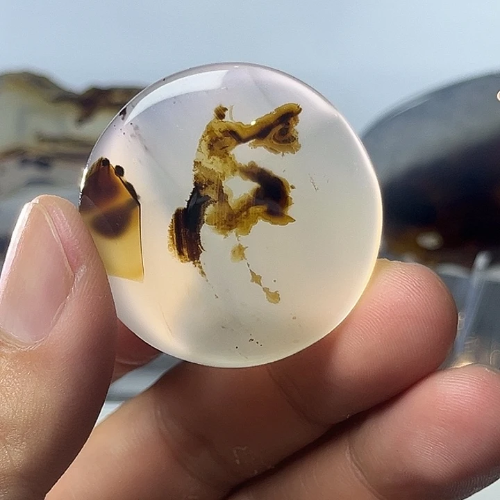 玛瑙/玉髓未镶嵌吊坠(不含链)