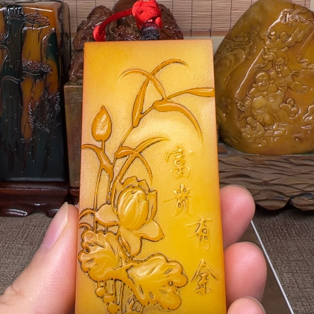 寿山石印石精品印章
