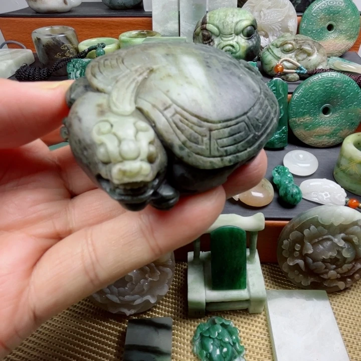 未镶嵌独山玉珠宝半成品