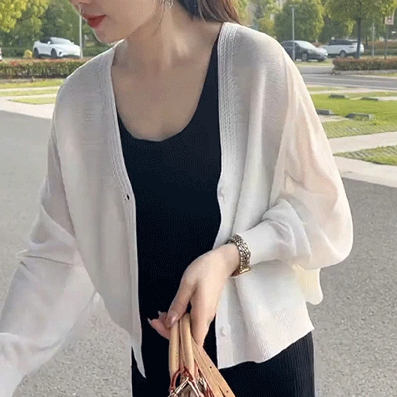 品牌折扣女装专柜正品冰丝开衫女宽松大码夏季披肩薄款上衣防晒衣