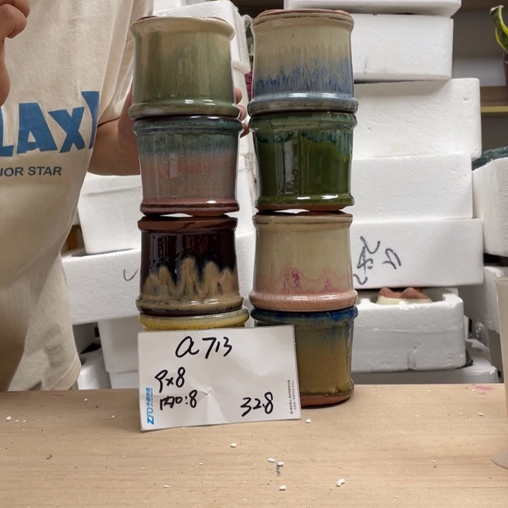 粗陶多肉花盆微瑕713