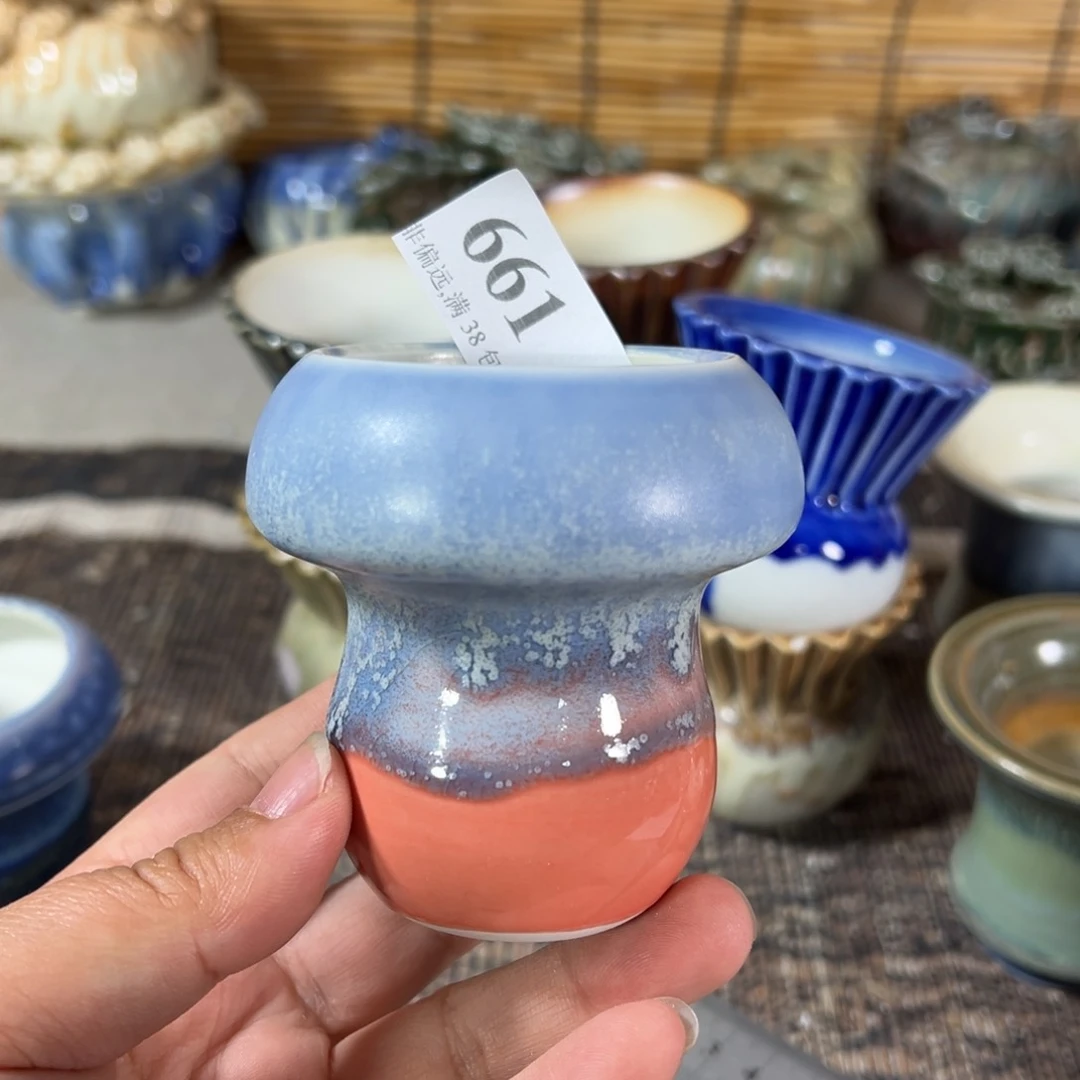 陶瓷景德镇手工花盆口6