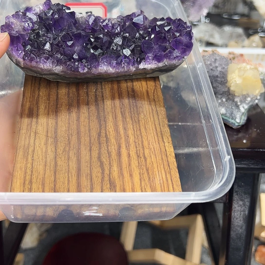 高***贵珠宝半成品紫晶银S925镶嵌