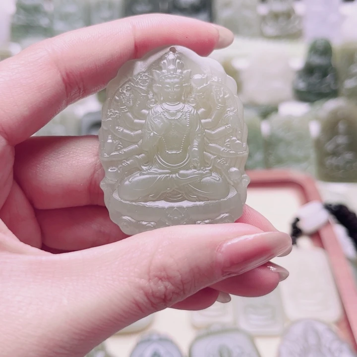 真***韵和田玉未镶嵌颈饰