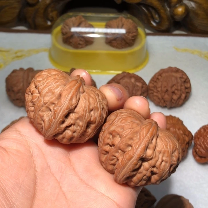 把件文玩核桃43平谷元宝