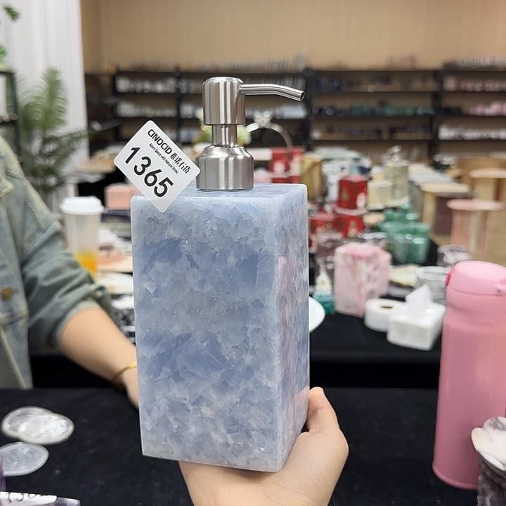 1365蓝水晶洗手液瓶