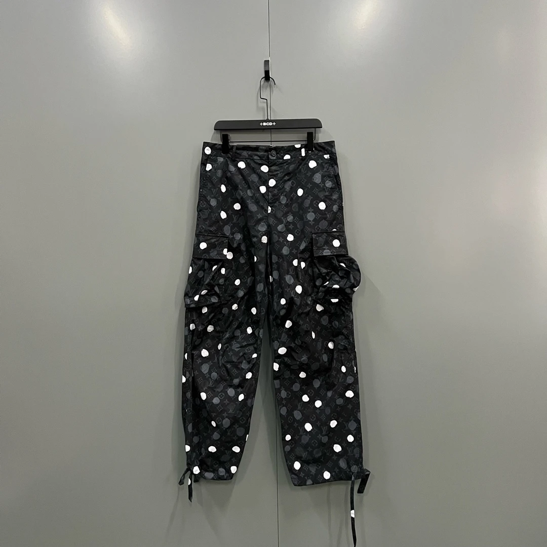 95新 LouisVuitton/路易威登 （c4）波点老花满印长裤 M码/006068