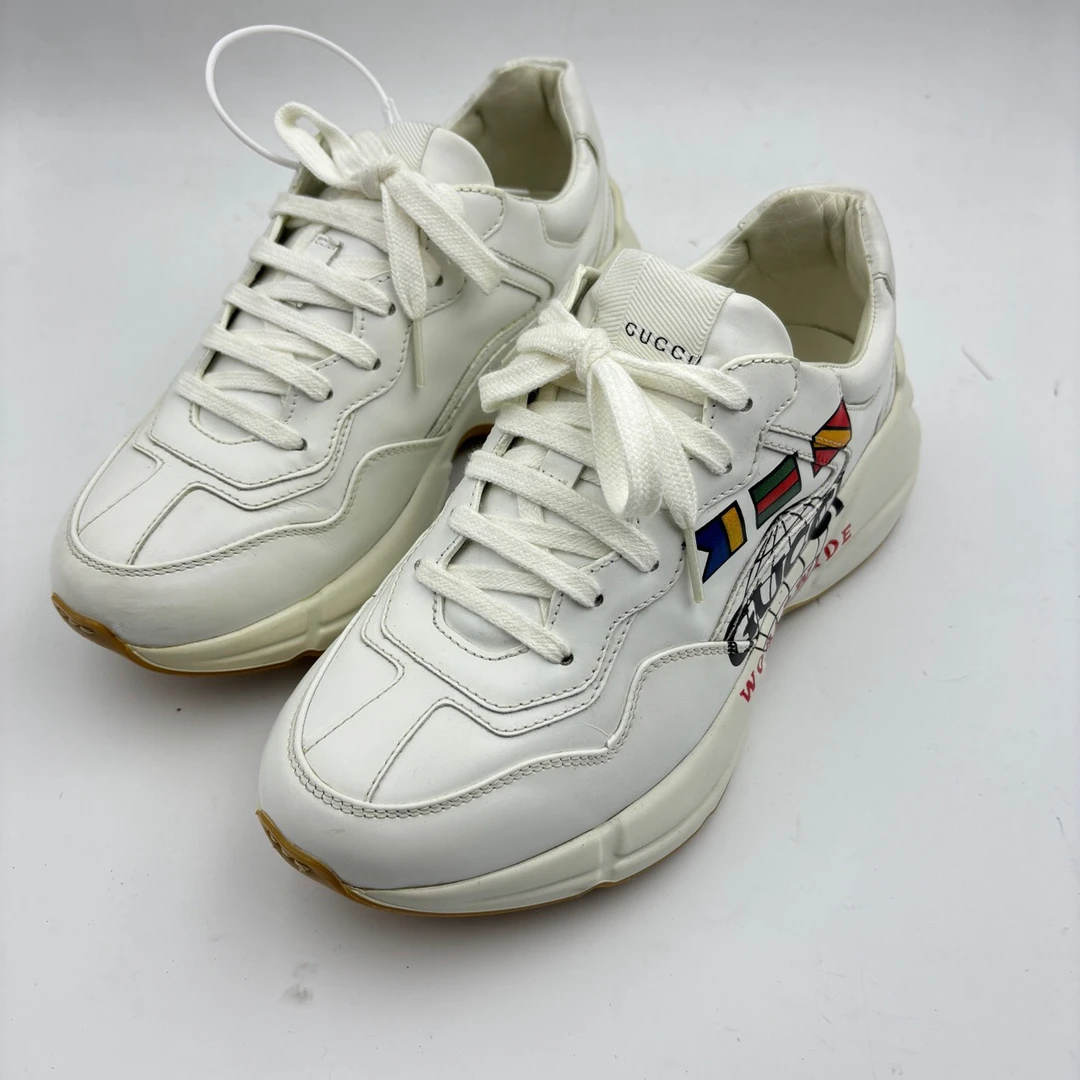 95新 GUCCI/古驰 37码/gucci古驰地球老爹鞋/无盒/95新