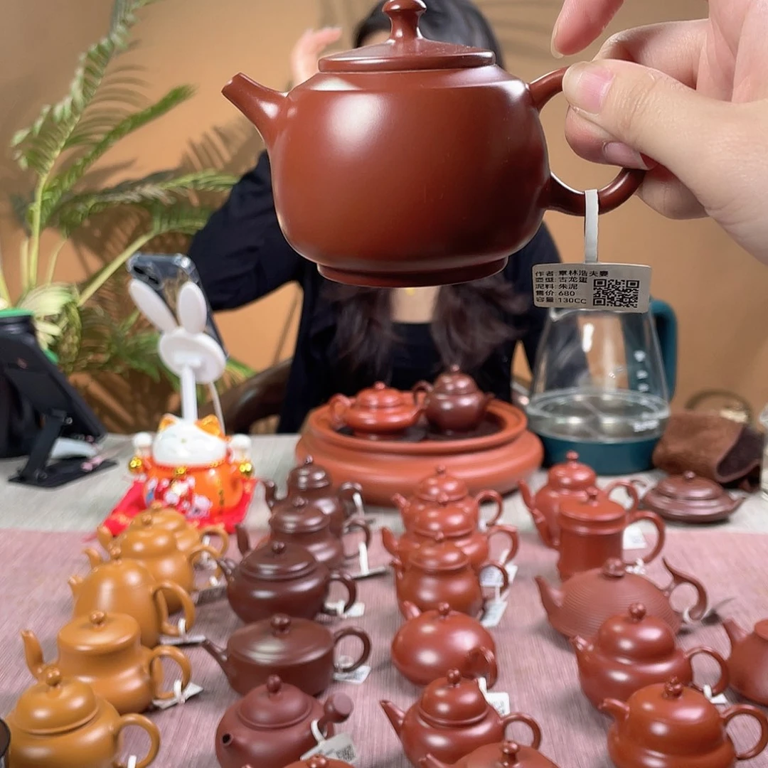 花*菜全手工潮州手拉壶