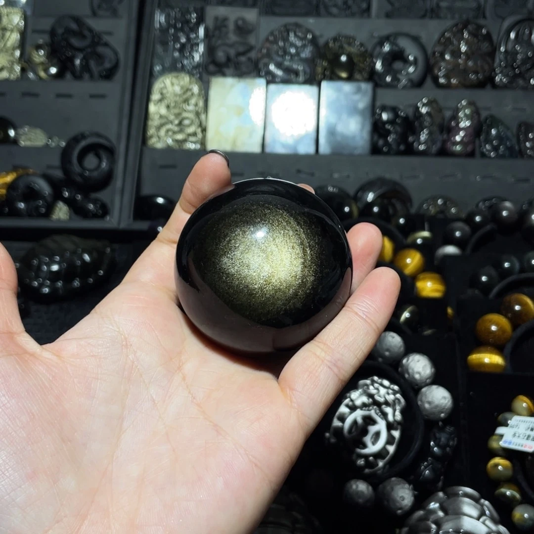 H***N黑曜岩未镶嵌珠宝奇石