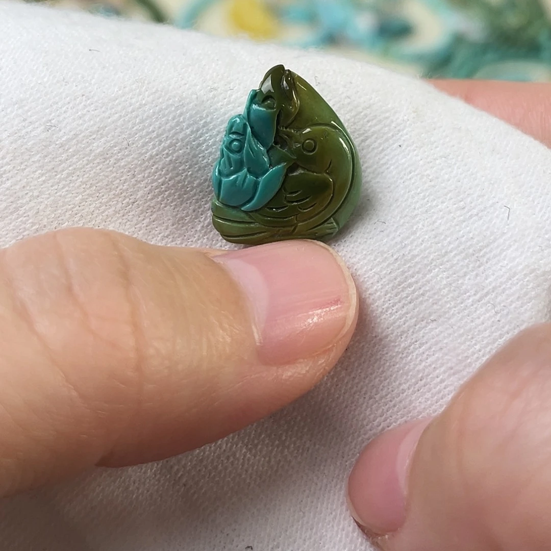 绿松石未镶嵌配饰