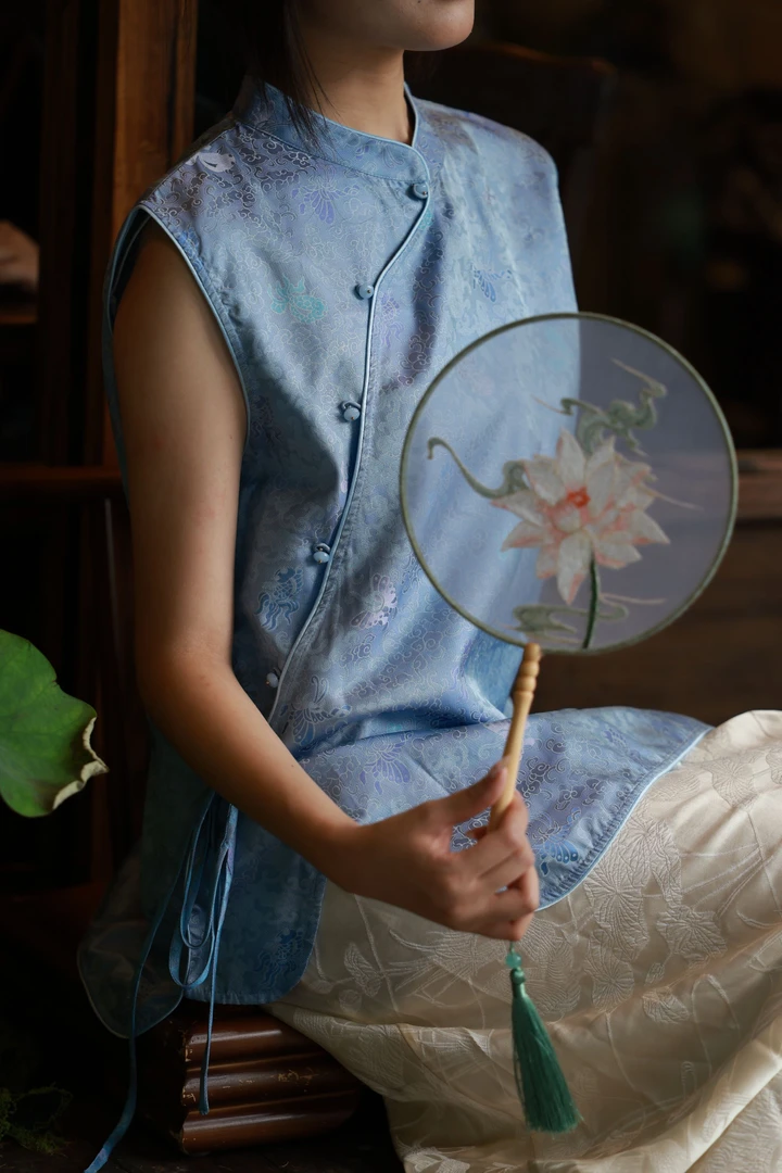 3号秒拍309-399 桑蚕丝秒拍链接休闲国风丨豆了个豆香云纱