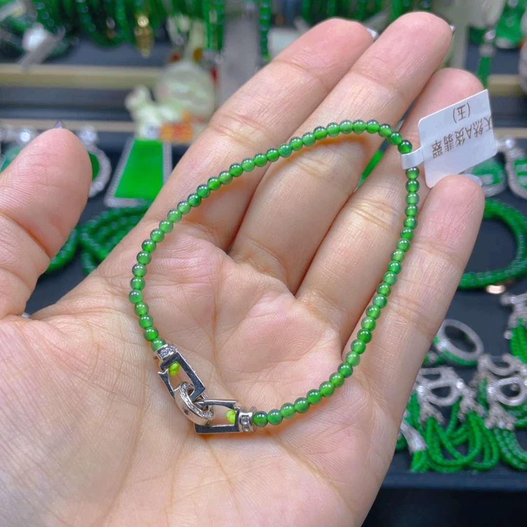 未镶嵌手链翡翠手链2.5