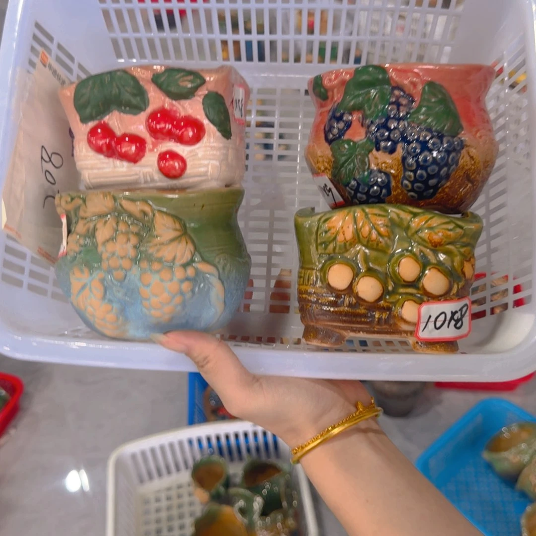 紫砂花盆粗陶粗陶