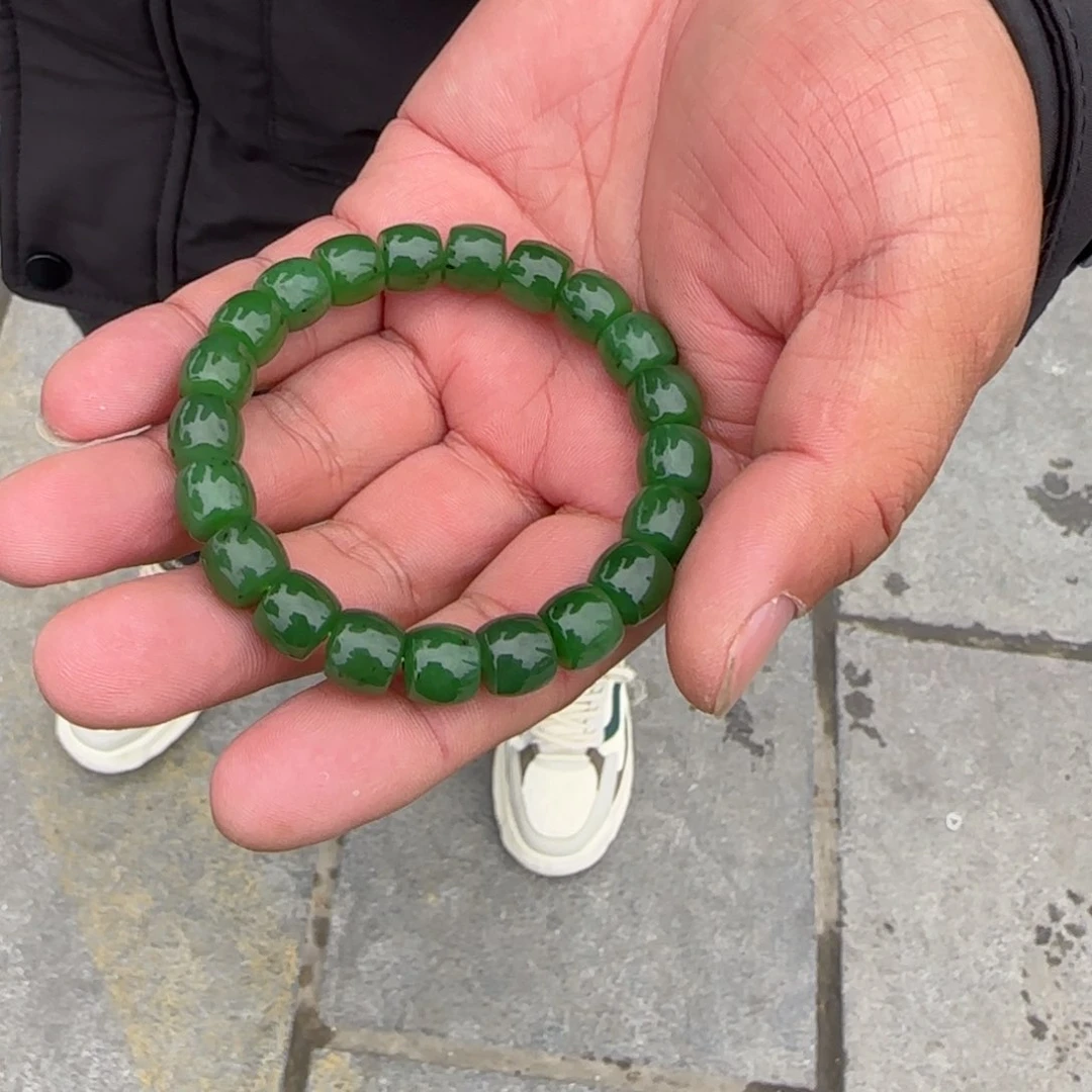 和田玉手链未镶嵌