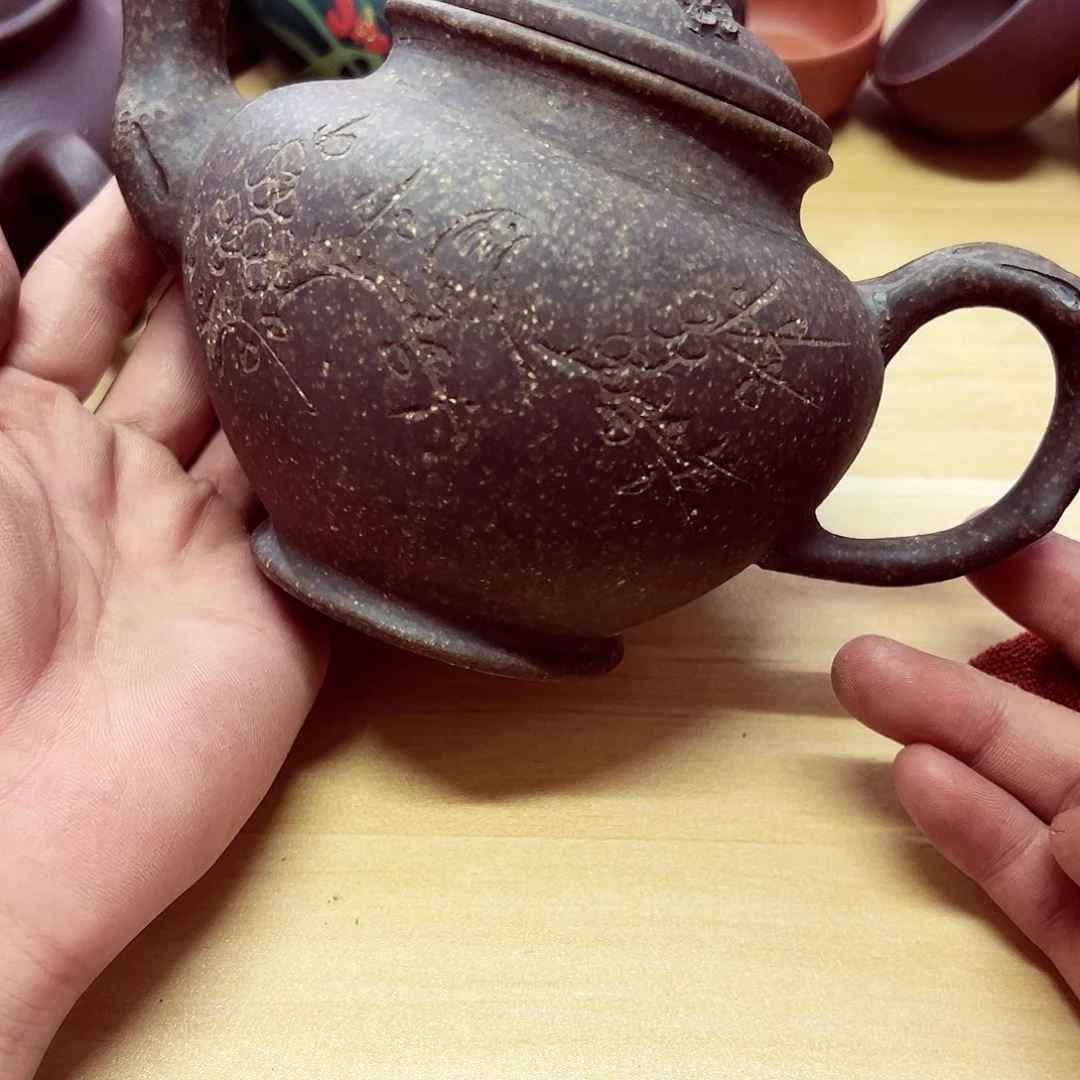 茶壶紫砂宜兴原矿紫砂壶手工制作