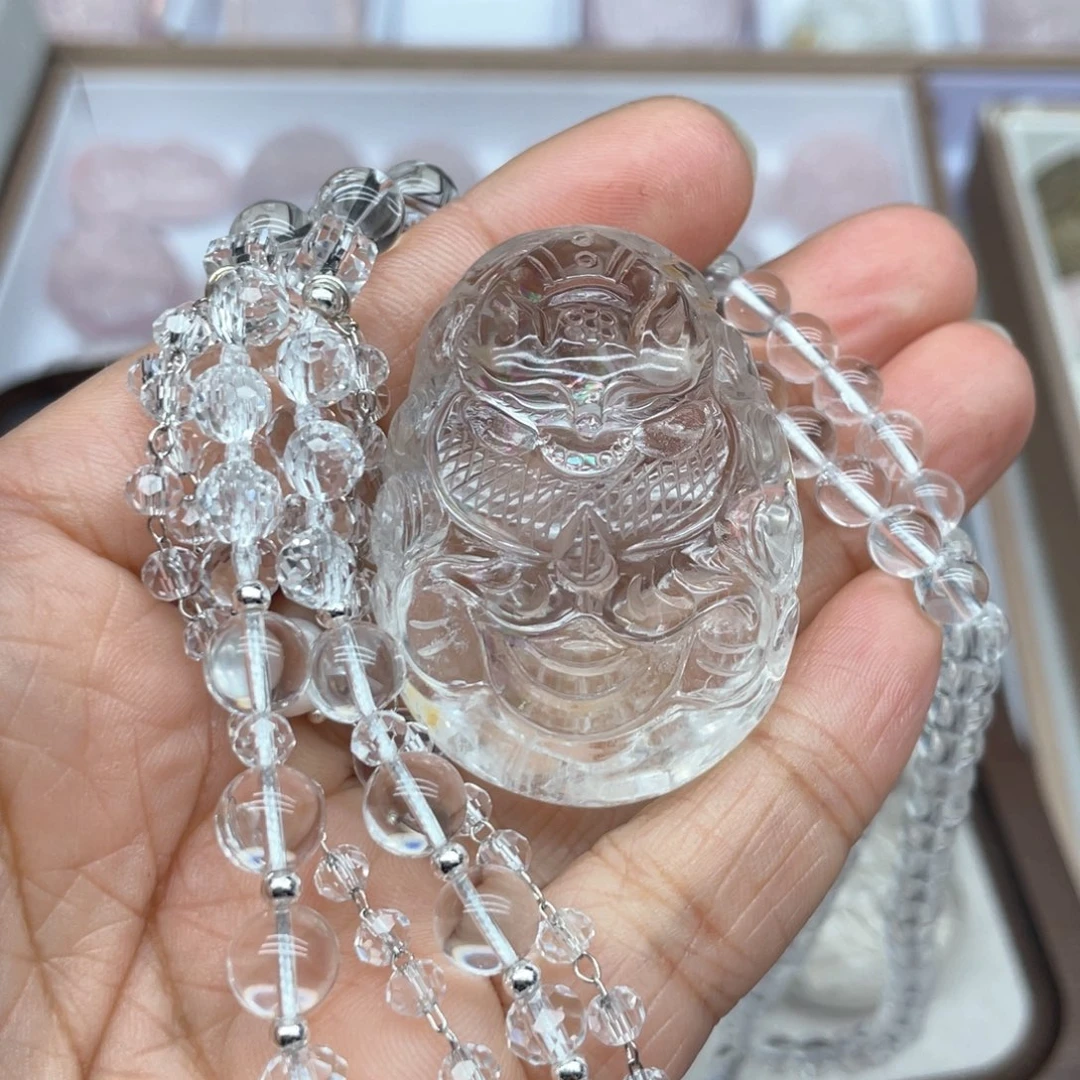 水晶吊坠(不含链)未镶嵌乐****蹦