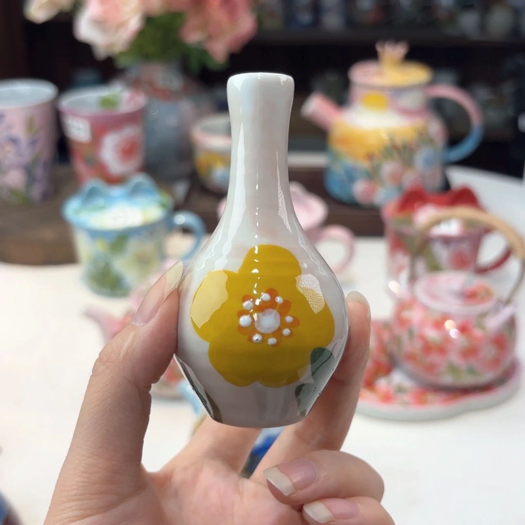 景德镇手绘高温釉下彩陶瓷茶具