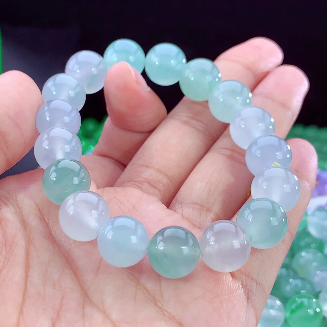 未镶嵌手串翡翠天然翡翠A货