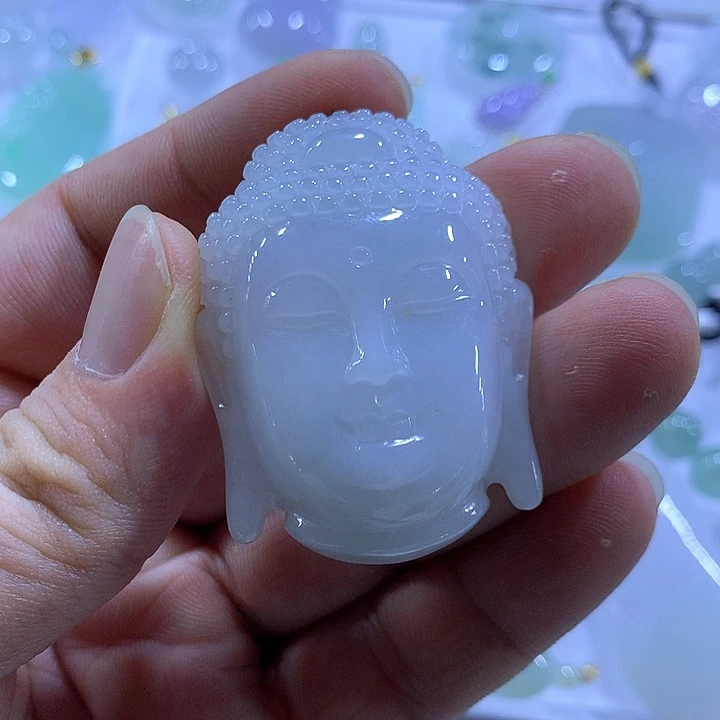 翡翠未镶嵌颈饰天然翡翠A货吊坠