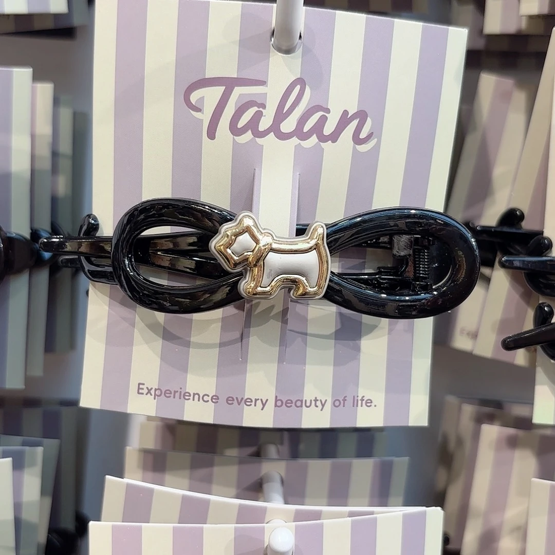 铁合金皮质发饰发夹