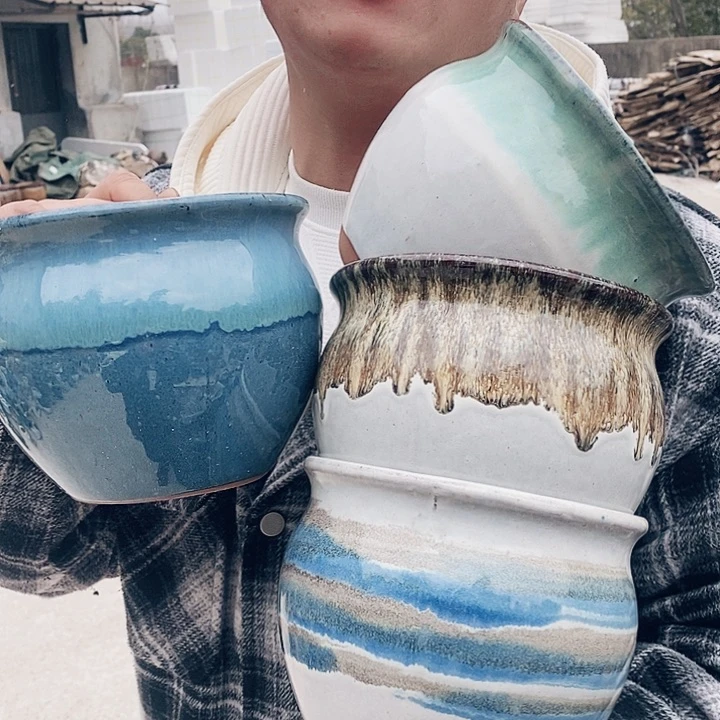 红陶正品高13口15