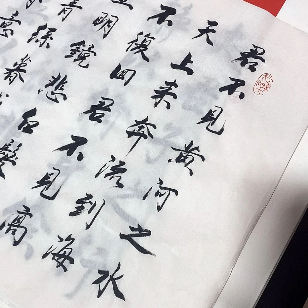 书法将进酒杜江老师18.88