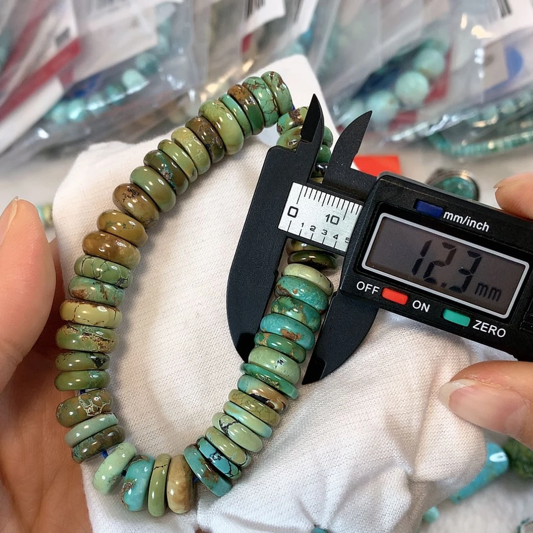 绿松石珠宝半成品未镶嵌