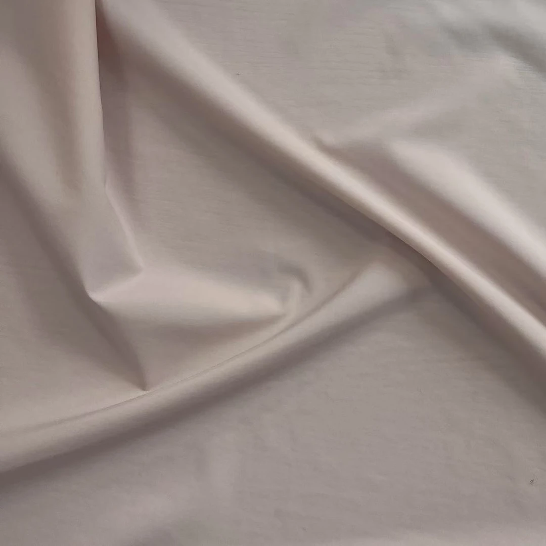 【绒兰】原纱防晒！UPF50+速干锦纶防晒衣面料 009号 肉粉色