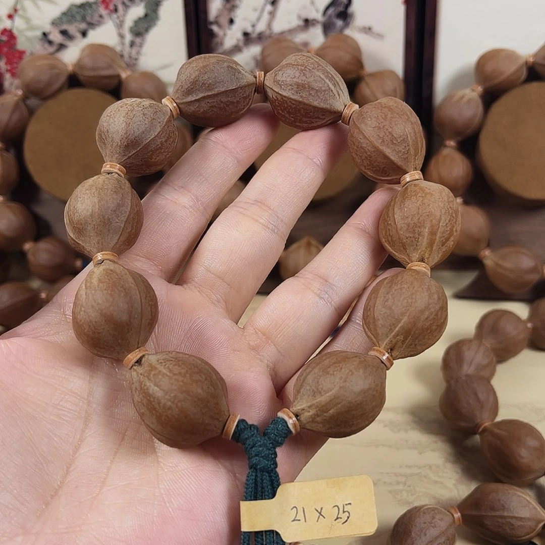 叮***哥手串橄榄核梅林铁核21.25橄榄核