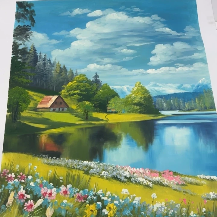 油画花花你可以看得很厉害