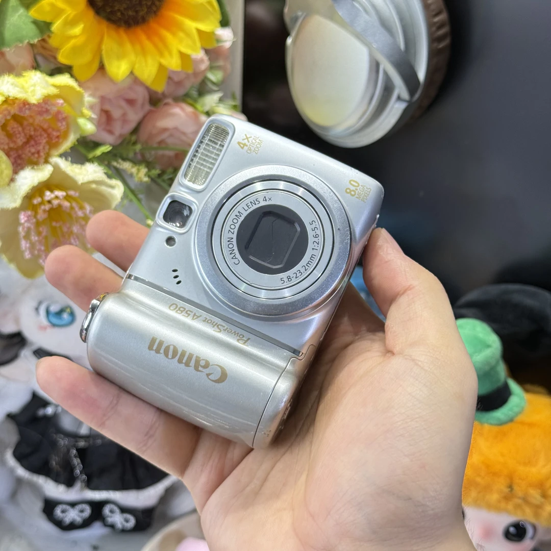 9新 Canon/佳能 佳能a580冷白皮柔焦滤镜多适合新手五号电池供电
